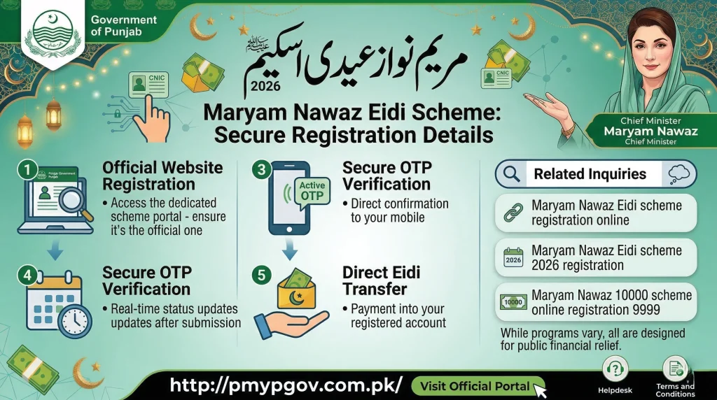 Punjab government portal for eidi 2026